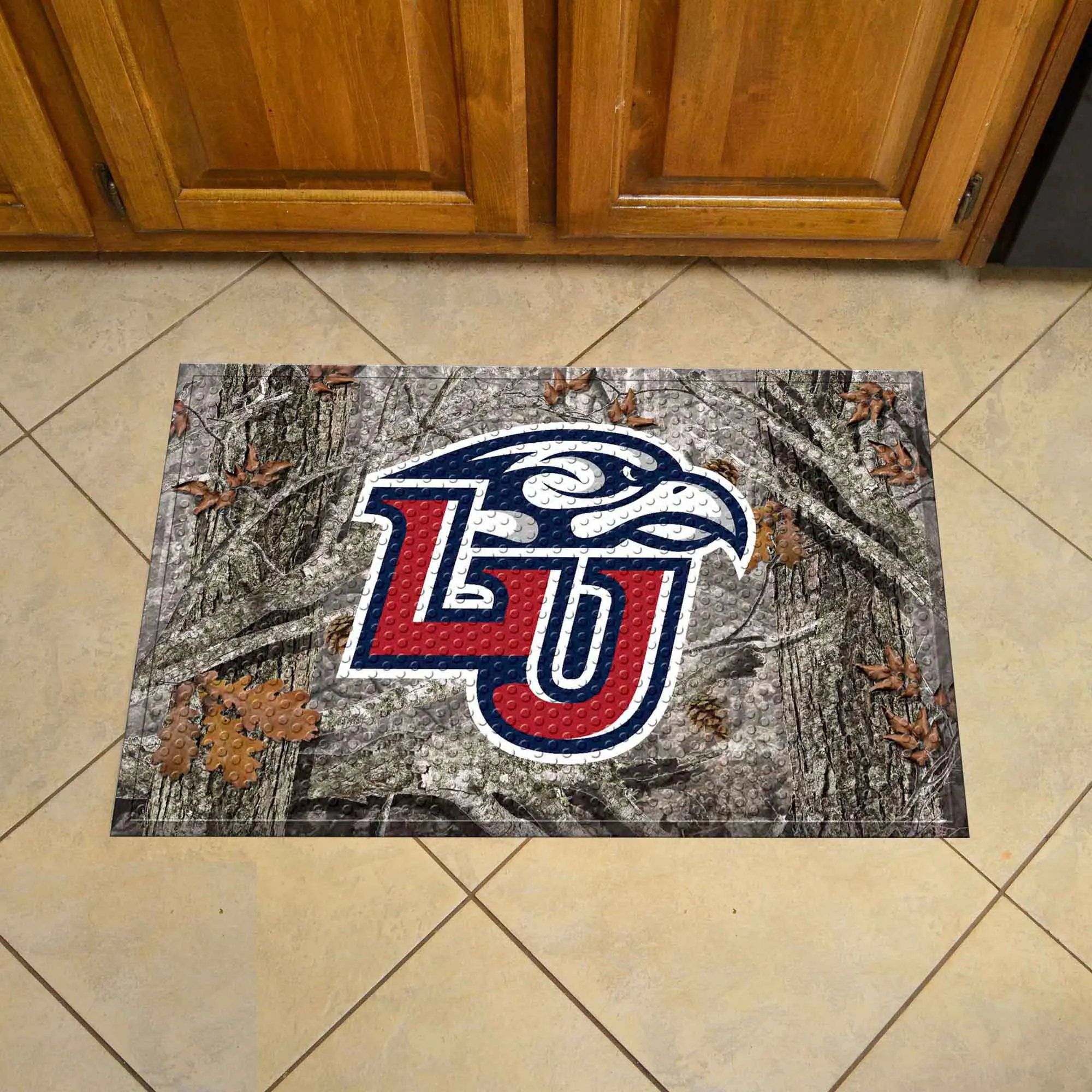 Liberty University Camo Scraper Mat