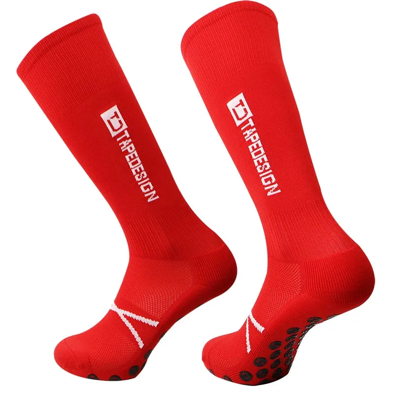 Long Non-Slip Football Socks