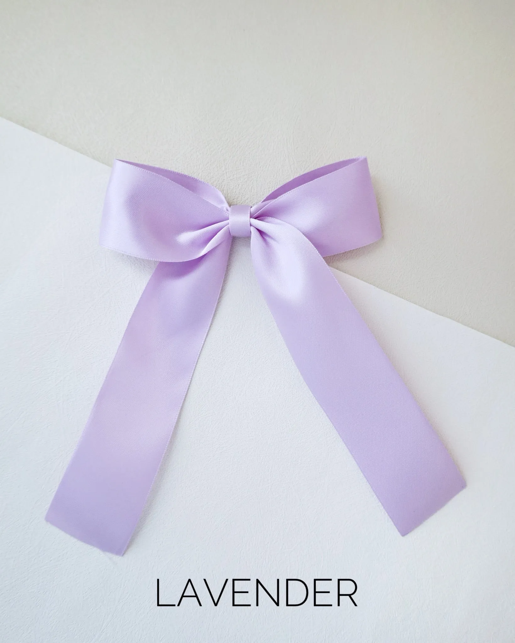 Long Tail Satin Hair Bows