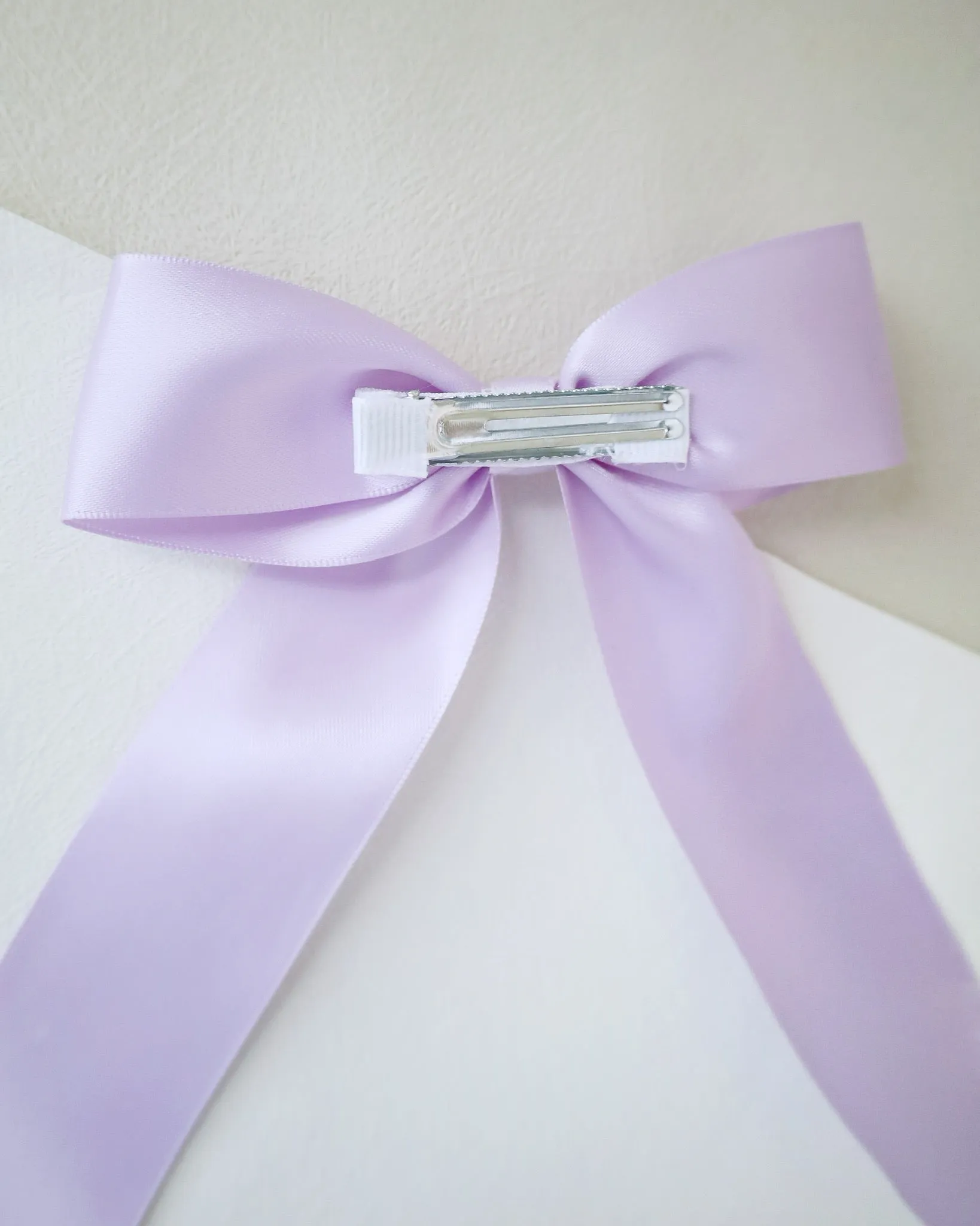 Long Tail Satin Hair Bows