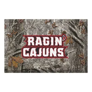 Louisiana-Lafayette Camo Scraper Mat