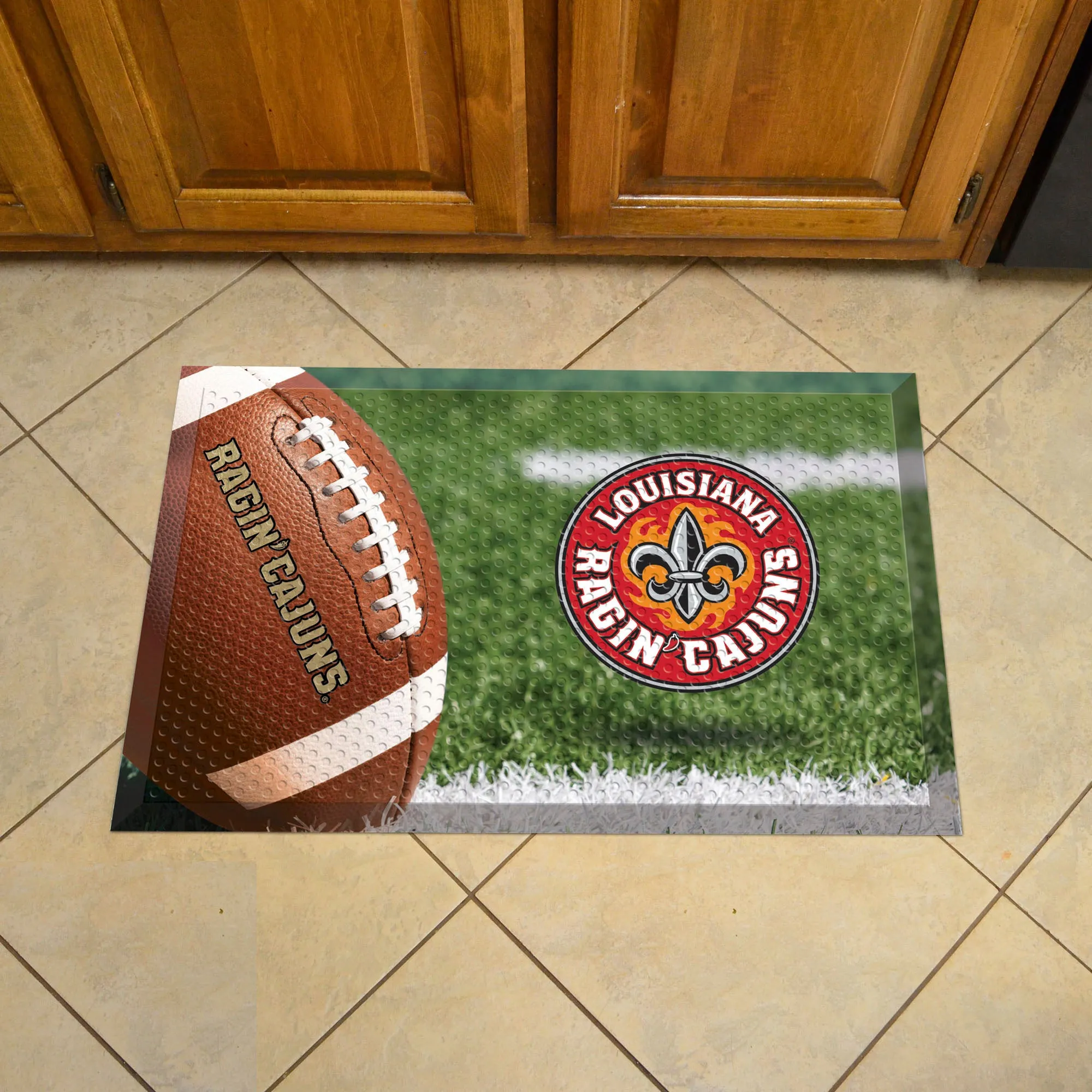 Louisiana-Lafayette Scraper Mat