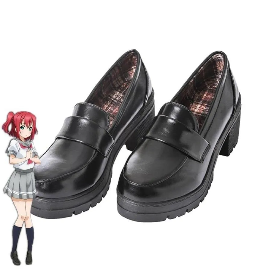 Love Live Sunshine Aqours Takami Chika Girls Cosplay Shoes C00341