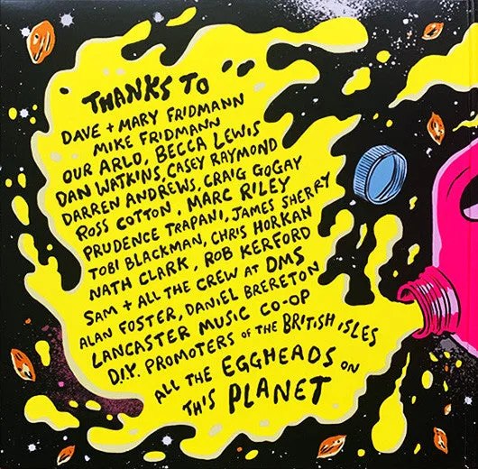 Lovely Eggs, The – I Am a Moron [IMPORT NEON YELLOW VINYL] – New LP