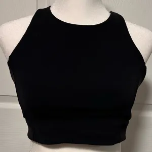 Lululemon Black Yoga sports Bra High Neck size 8