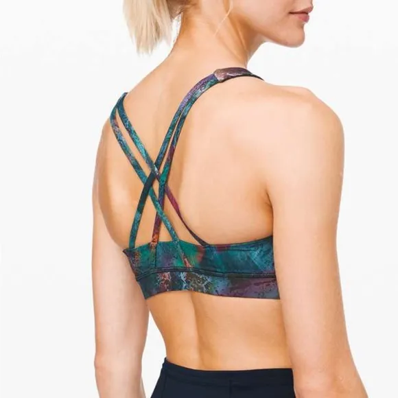Lululemon High Neck Energy Sports Bra