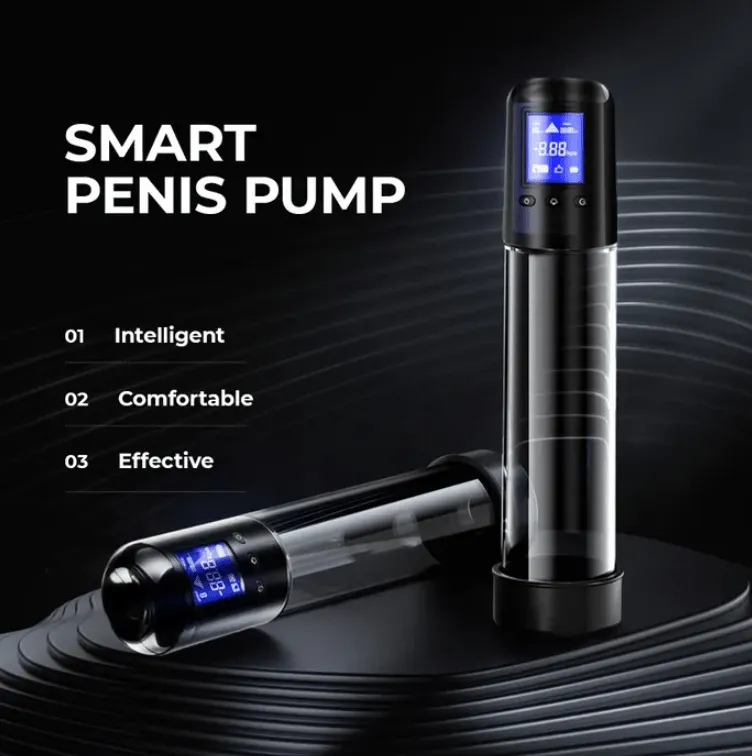 LuvPump Smart Automatic Penis Pump with LCD Screen