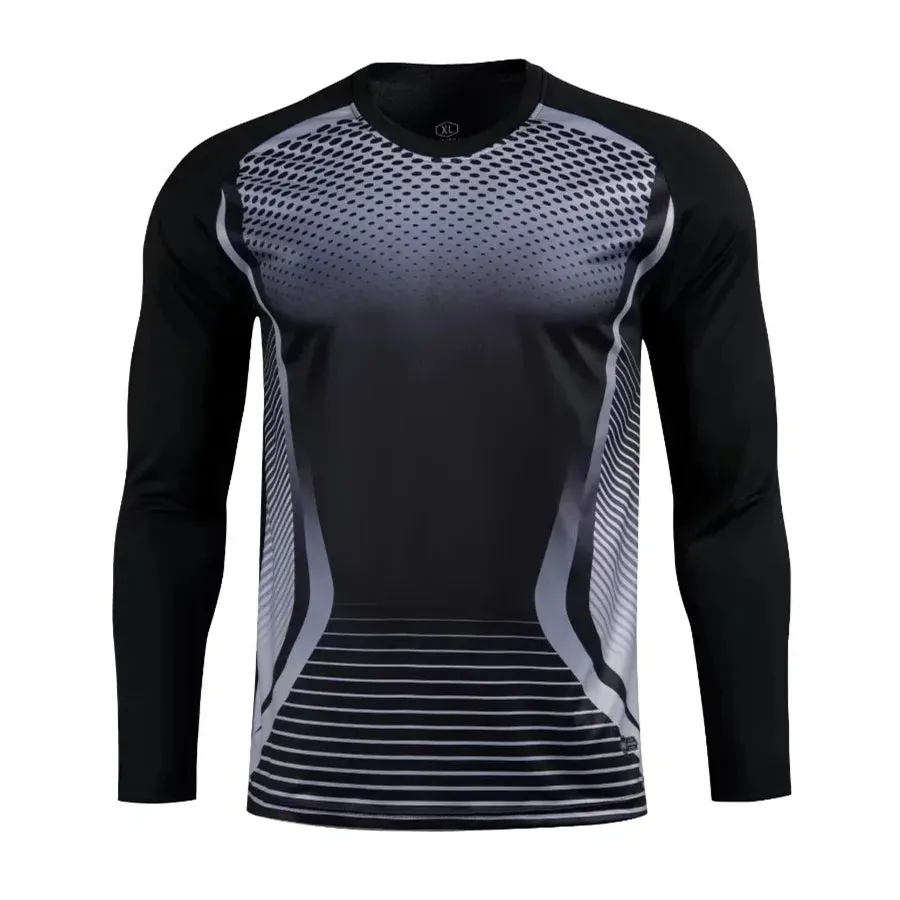 Men Soccer Goalkeeper Jerseys Tops Survetement Football Goalie Keeper Jersey Rugby Shirts Sport Kit Elbow Protector Custom Print