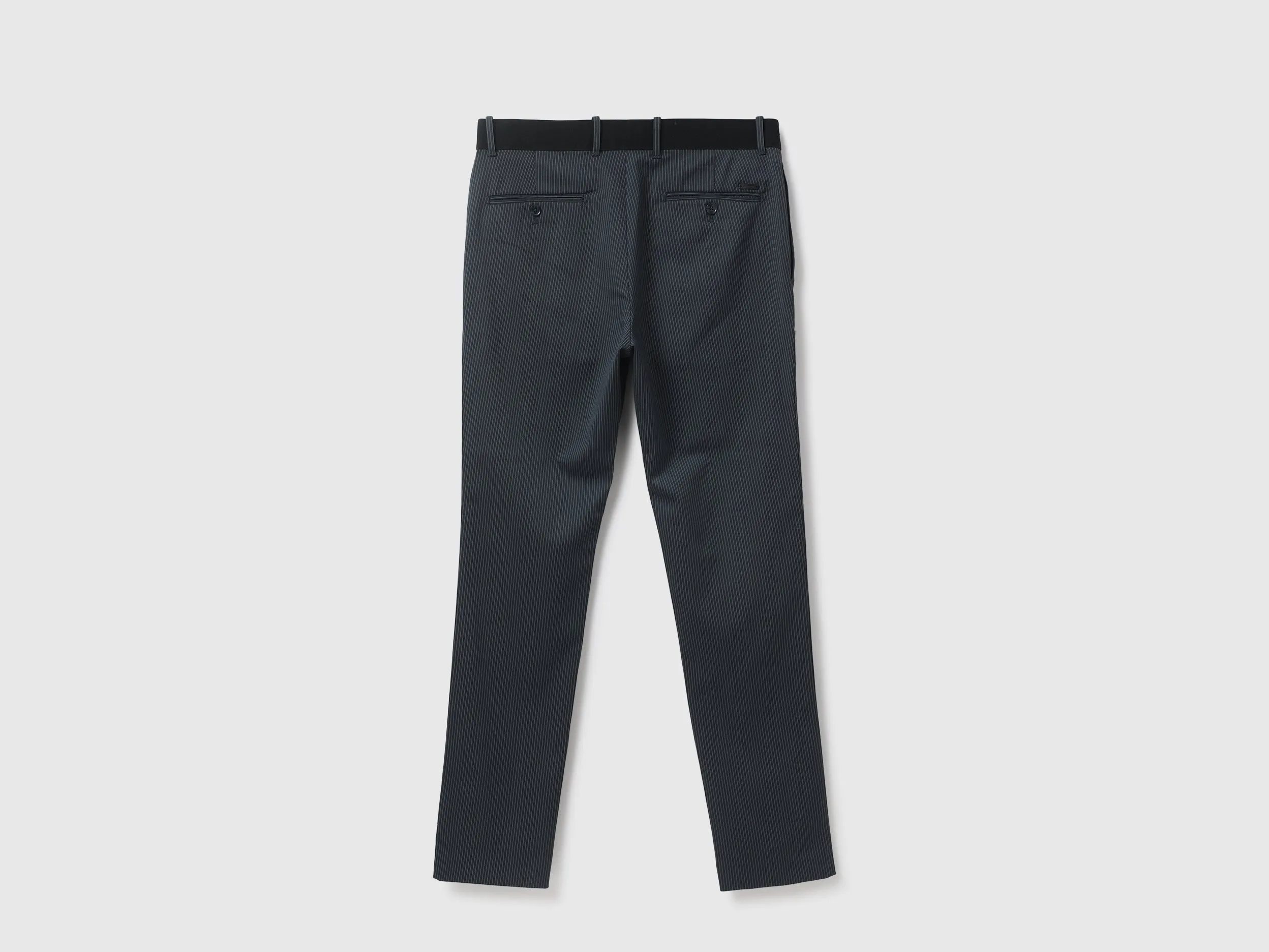 Men Stripe Slim Fit Trouser