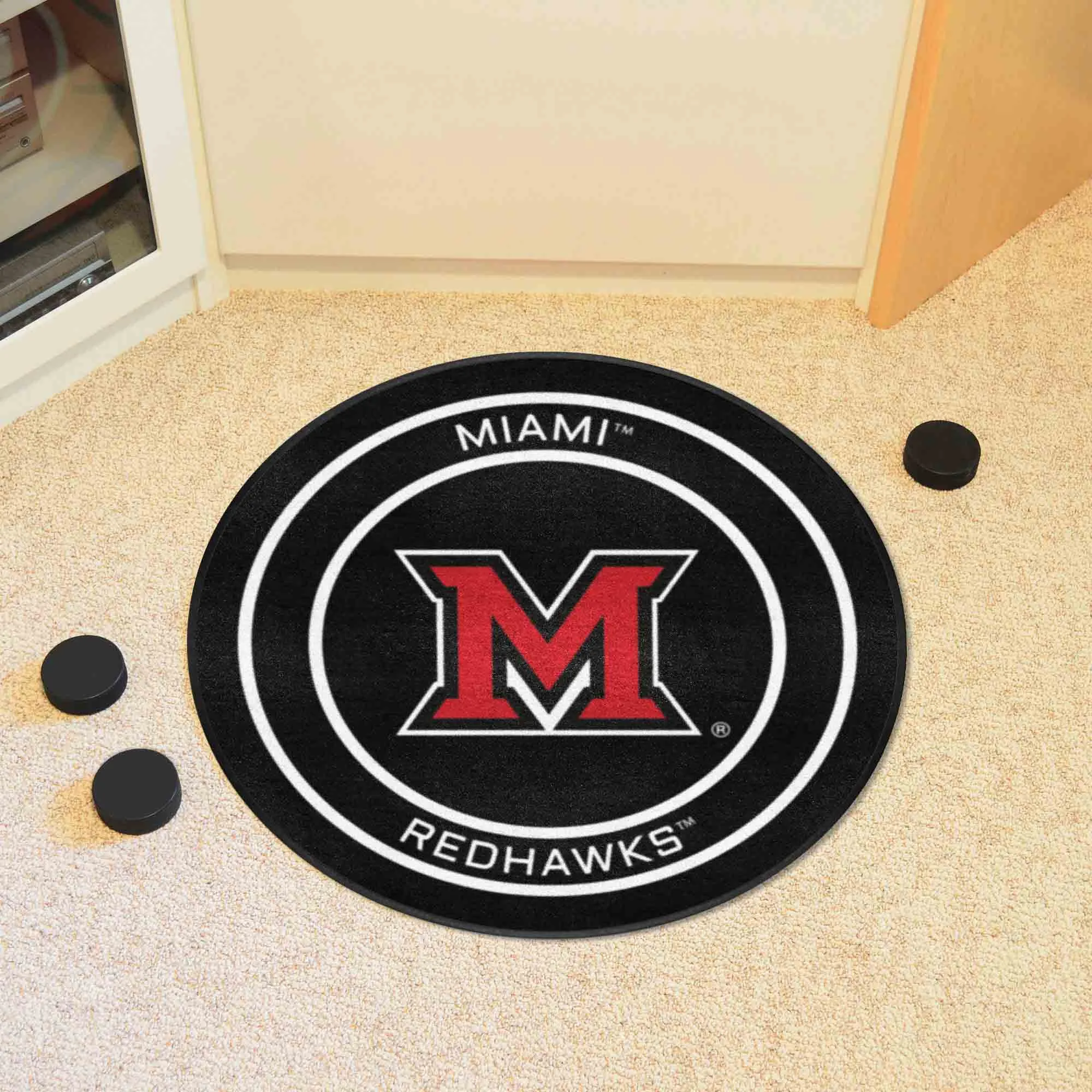 Miami University Puck Mat