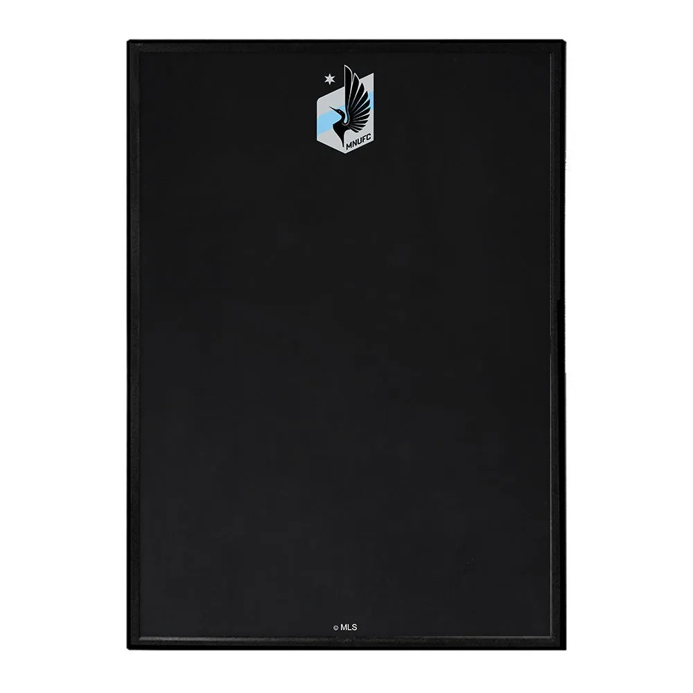 Minnesota United FC: Framed Chalkboard Wall Sign