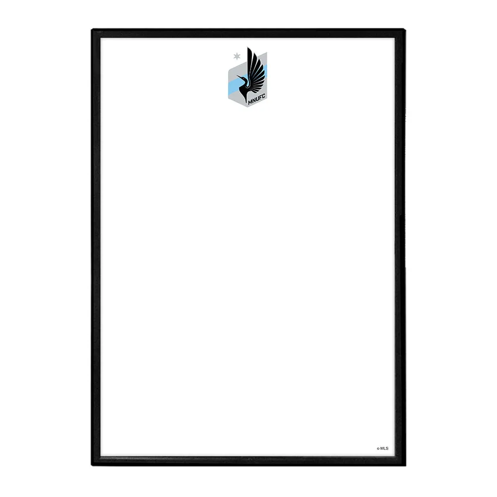 Minnesota United FC: Framed Dry Erase Board