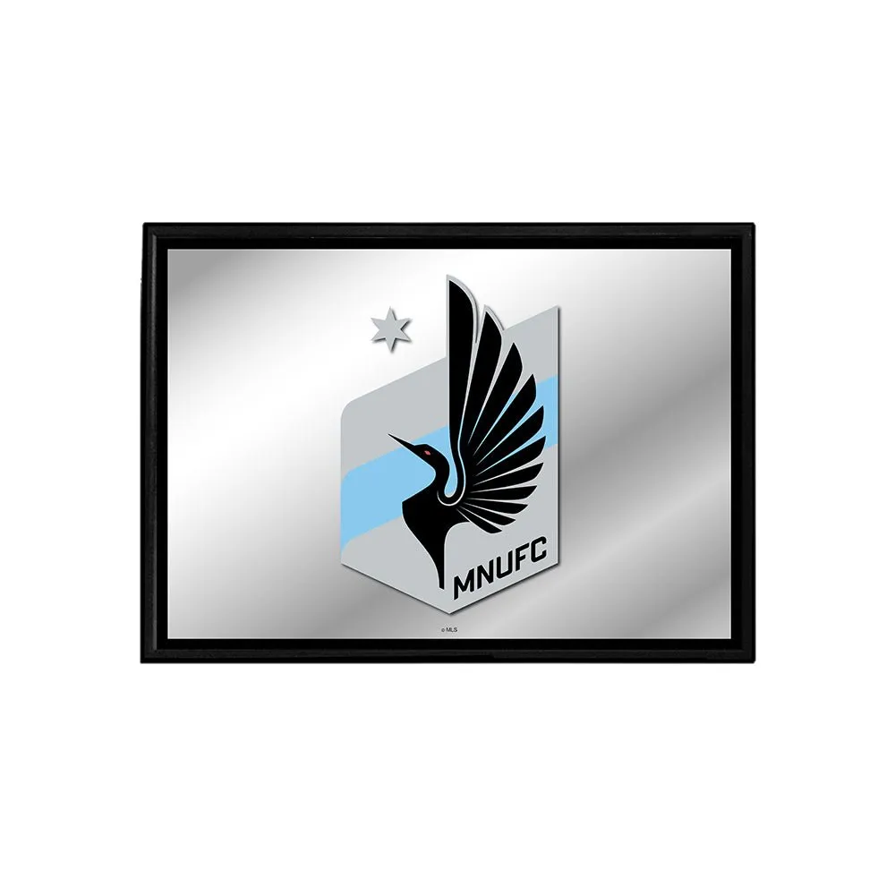 Minnesota United FC: Framed Mirrored Wall Sign