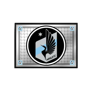 Minnesota United FC: Team Spirit - Framed Mirrored Wall Sign