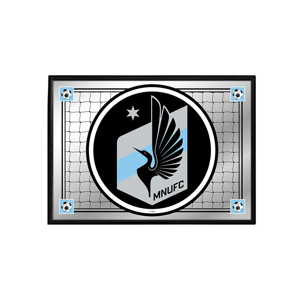 Minnesota United FC: Team Spirit - Framed Mirrored Wall Sign