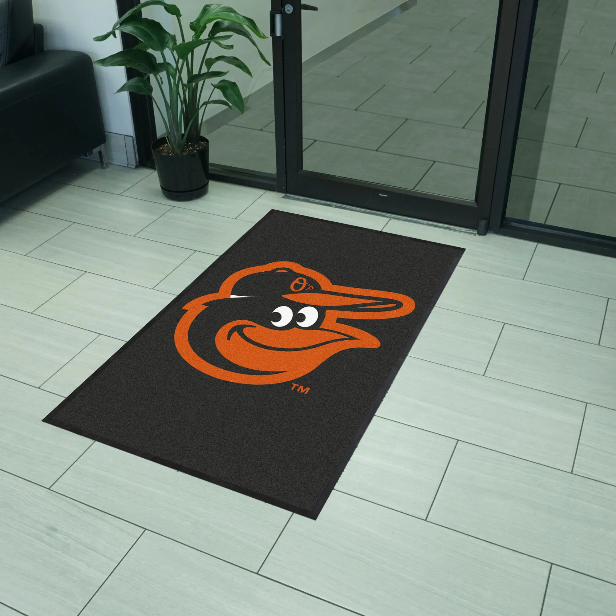 MLB - Baltimore Orioles 3X5 Logo Mat - Portrait