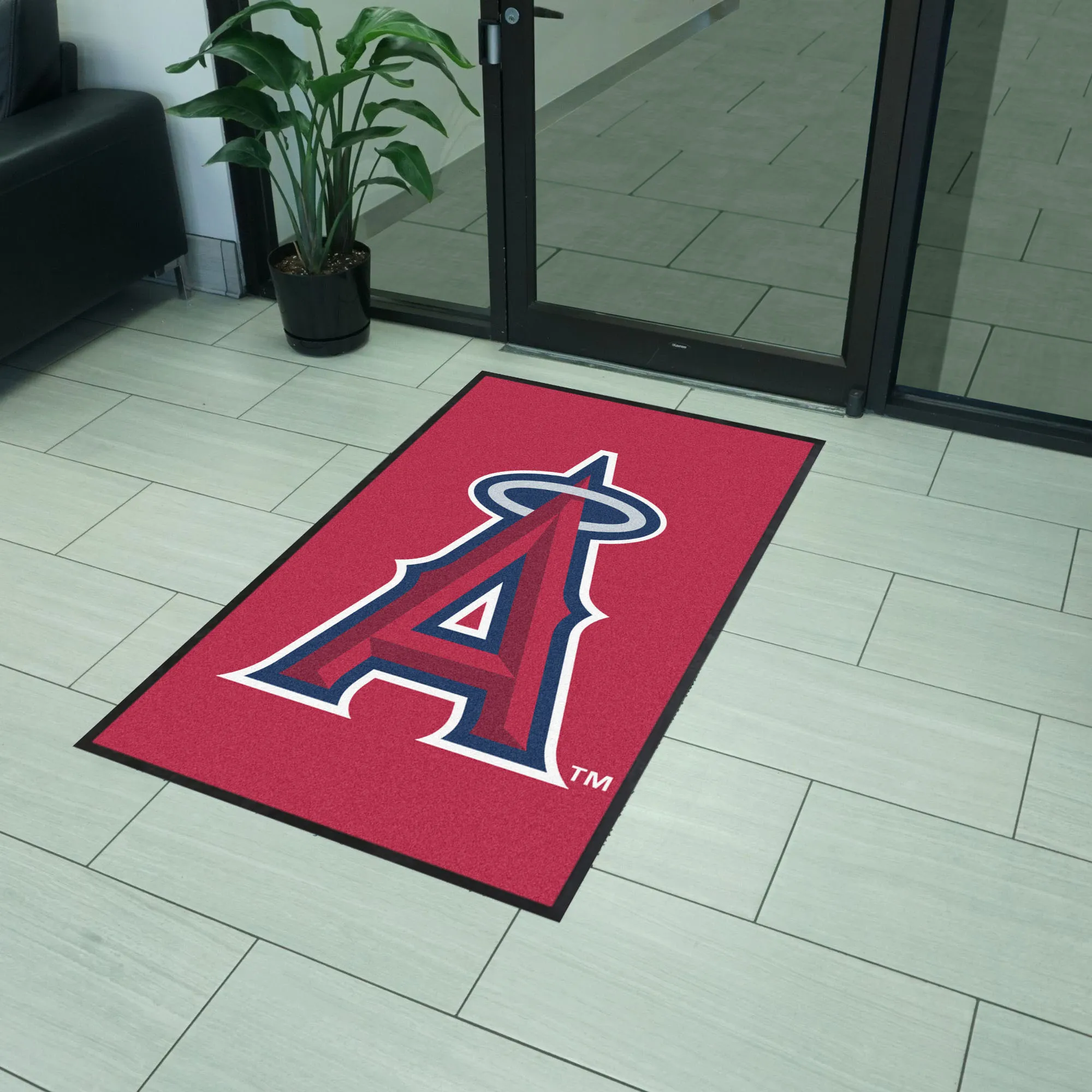 MLB - Los Angeles Angels 3X5 Logo Mat - Portrait