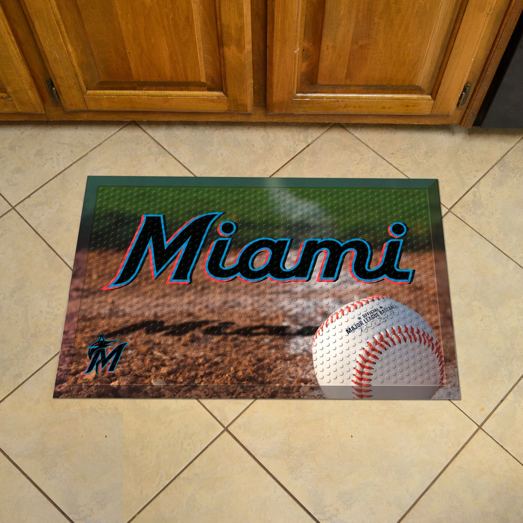 MLB - Miami Marlins Scraper Mat