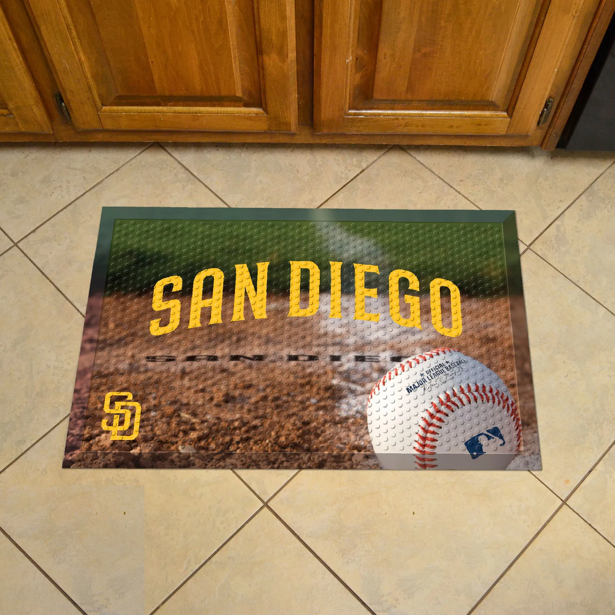 MLB - San Diego Padres Scraper Mat