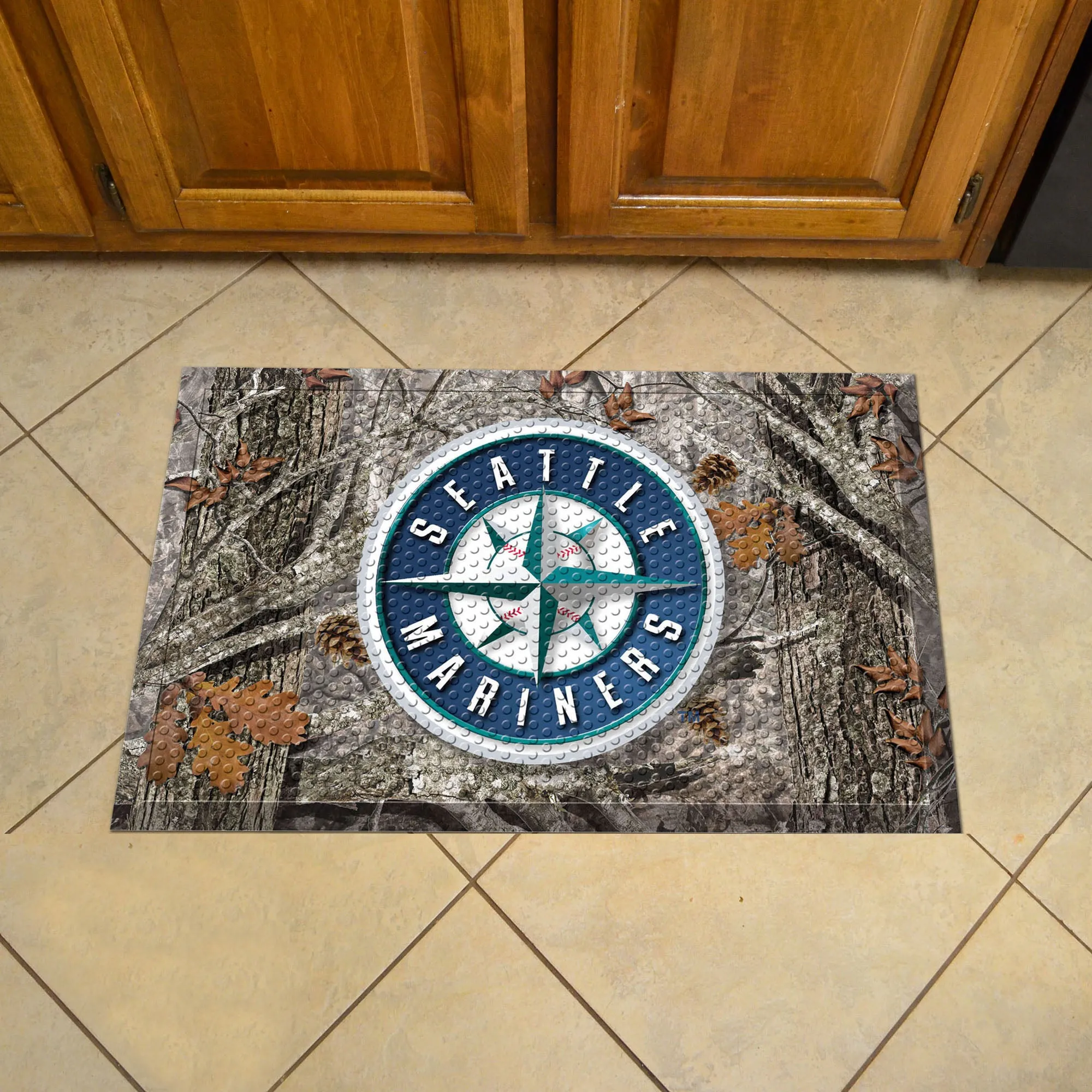 MLB - Seattle Mariners Camo Scraper Mat