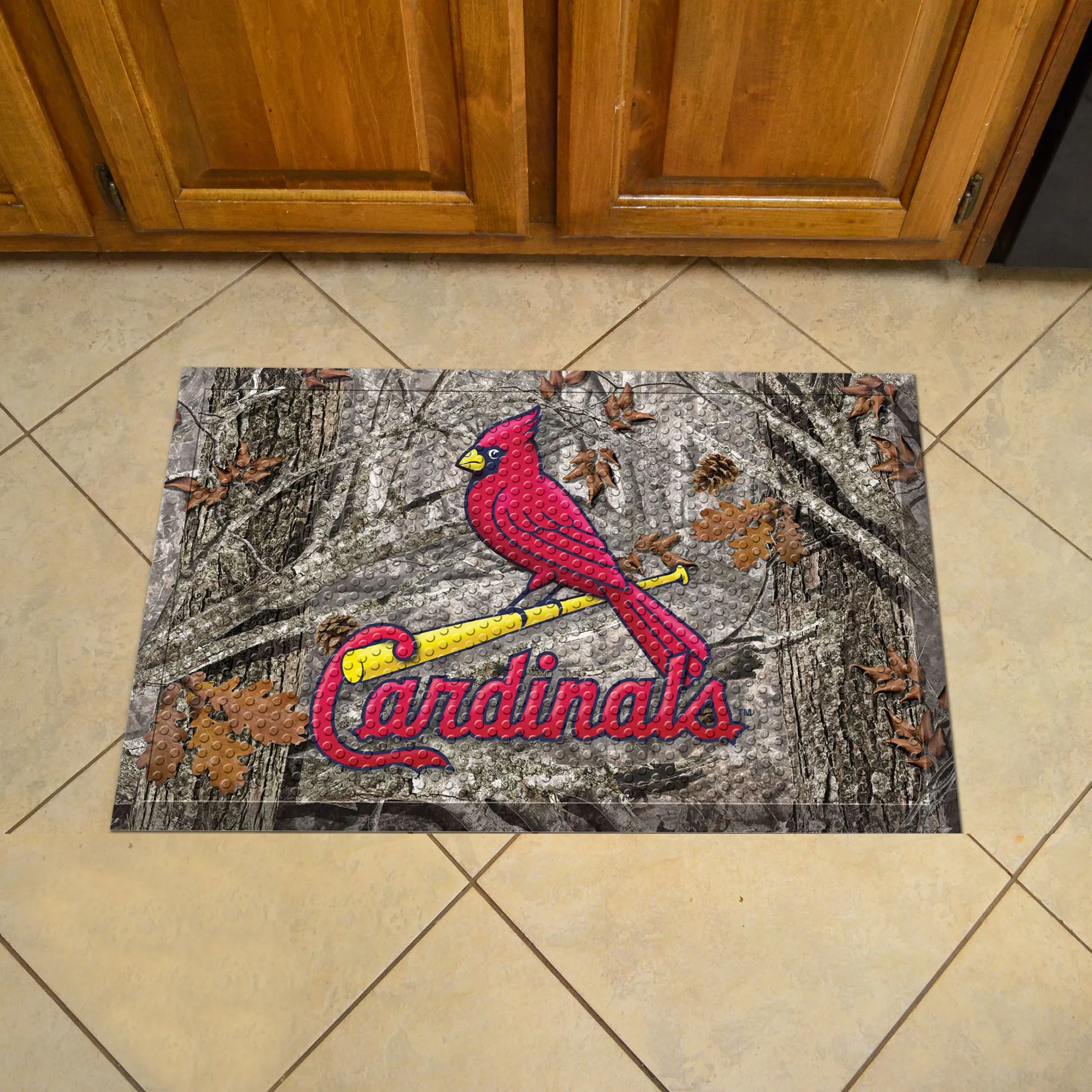 MLB - St. Louis Cardinals Camo Scraper Mat