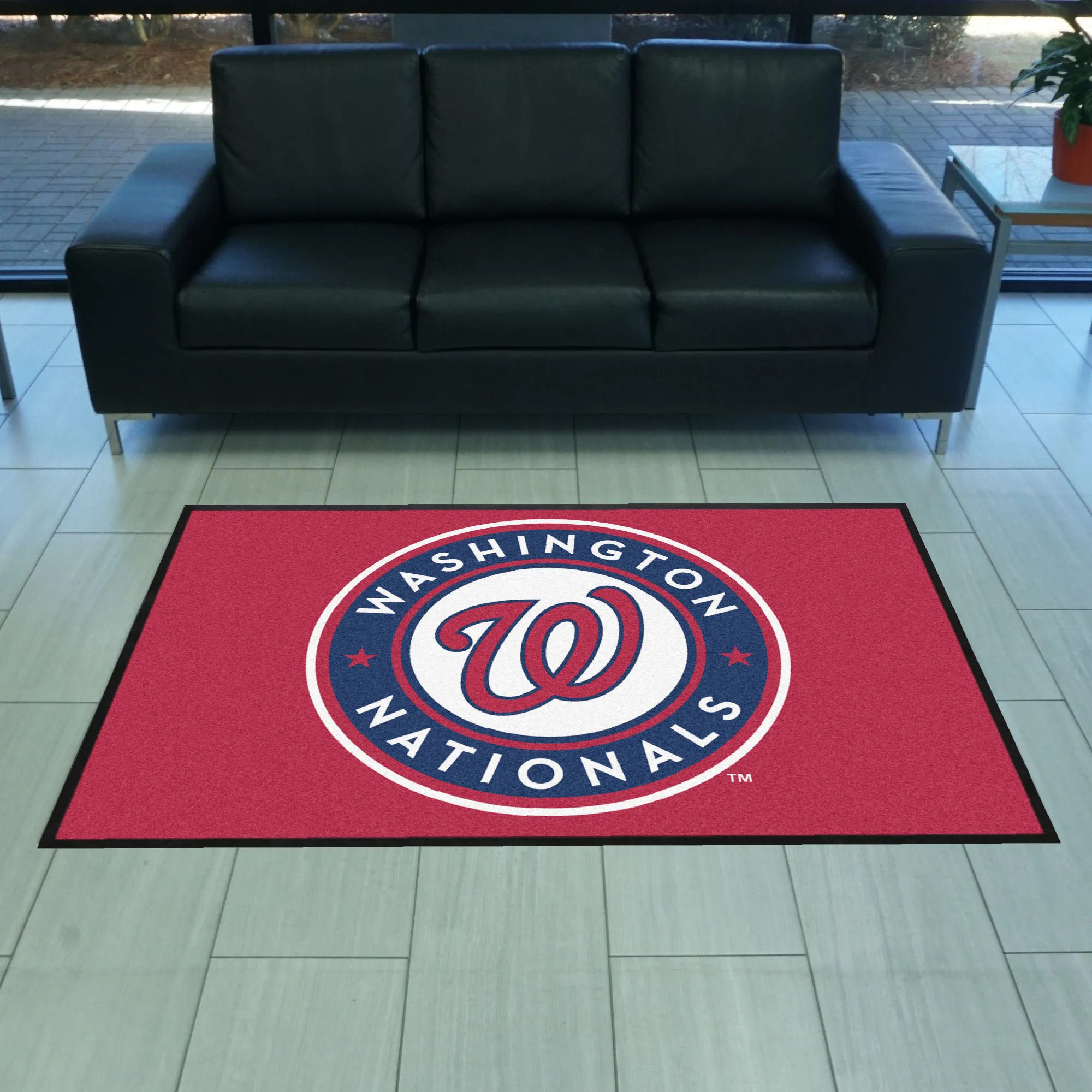 MLB - Washington Nationals 4X6 Logo Mat - Landscape