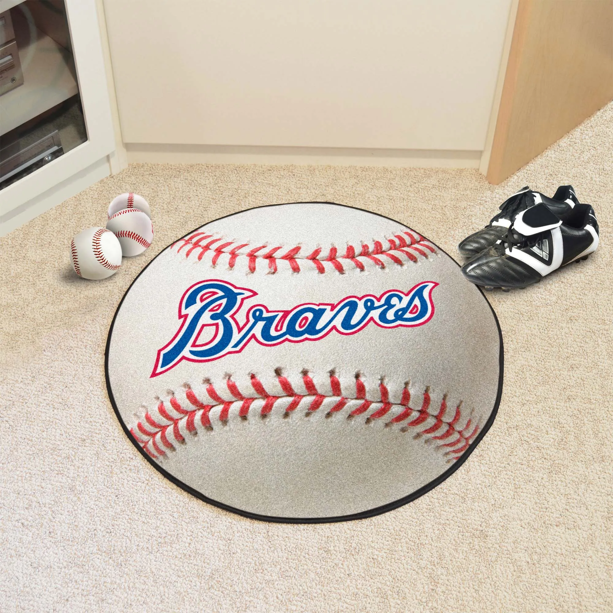 MLBCC ? Atlanta Braves Baseball Mat