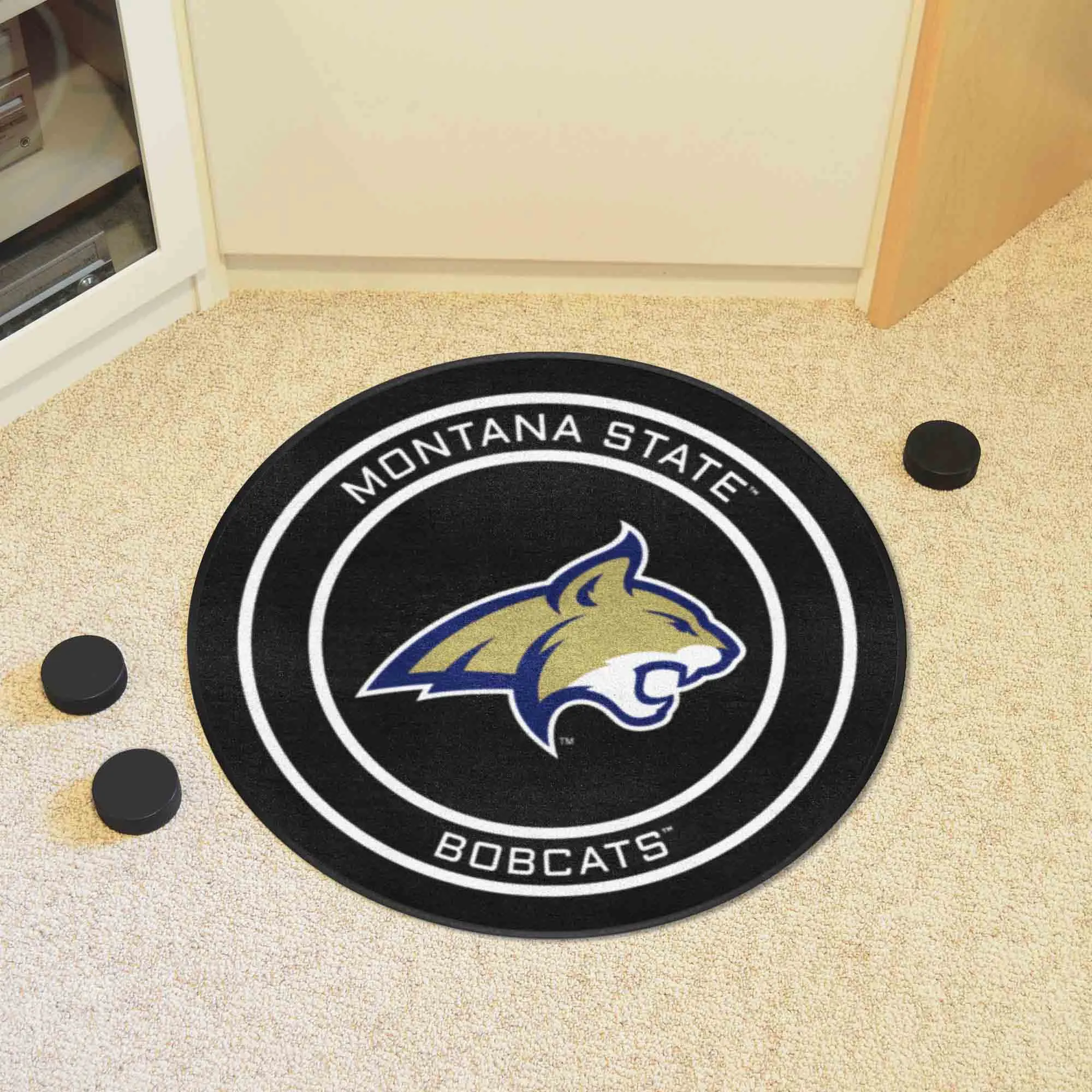 Montana State University Puck Mat