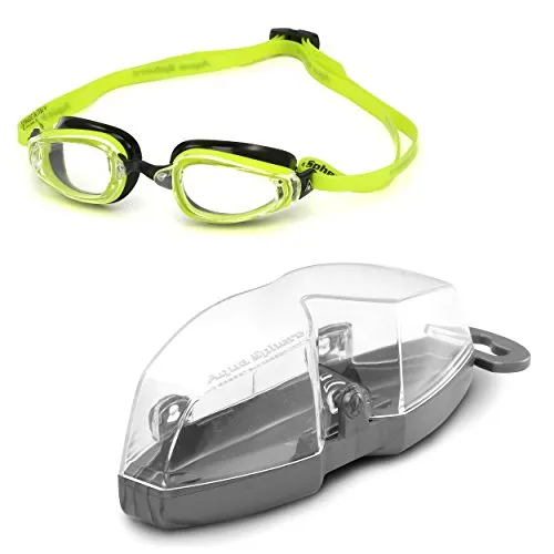 MP Michael Phelps K180 Goggle Clear Lens Yellow/Black