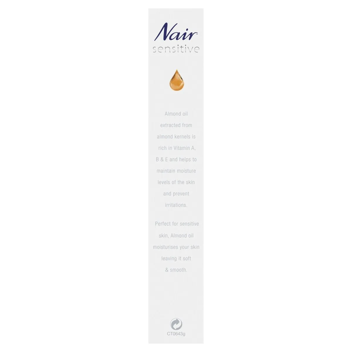 Nair Sensitive Precision Hair Removal Cream 20g