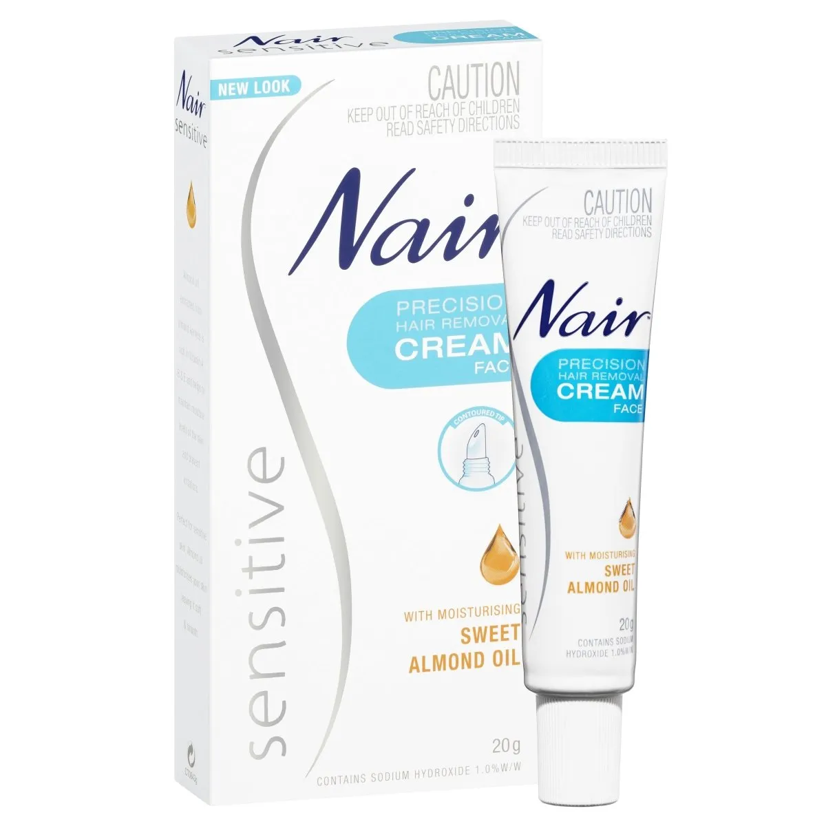 Nair Sensitive Precision Hair Removal Cream 20g