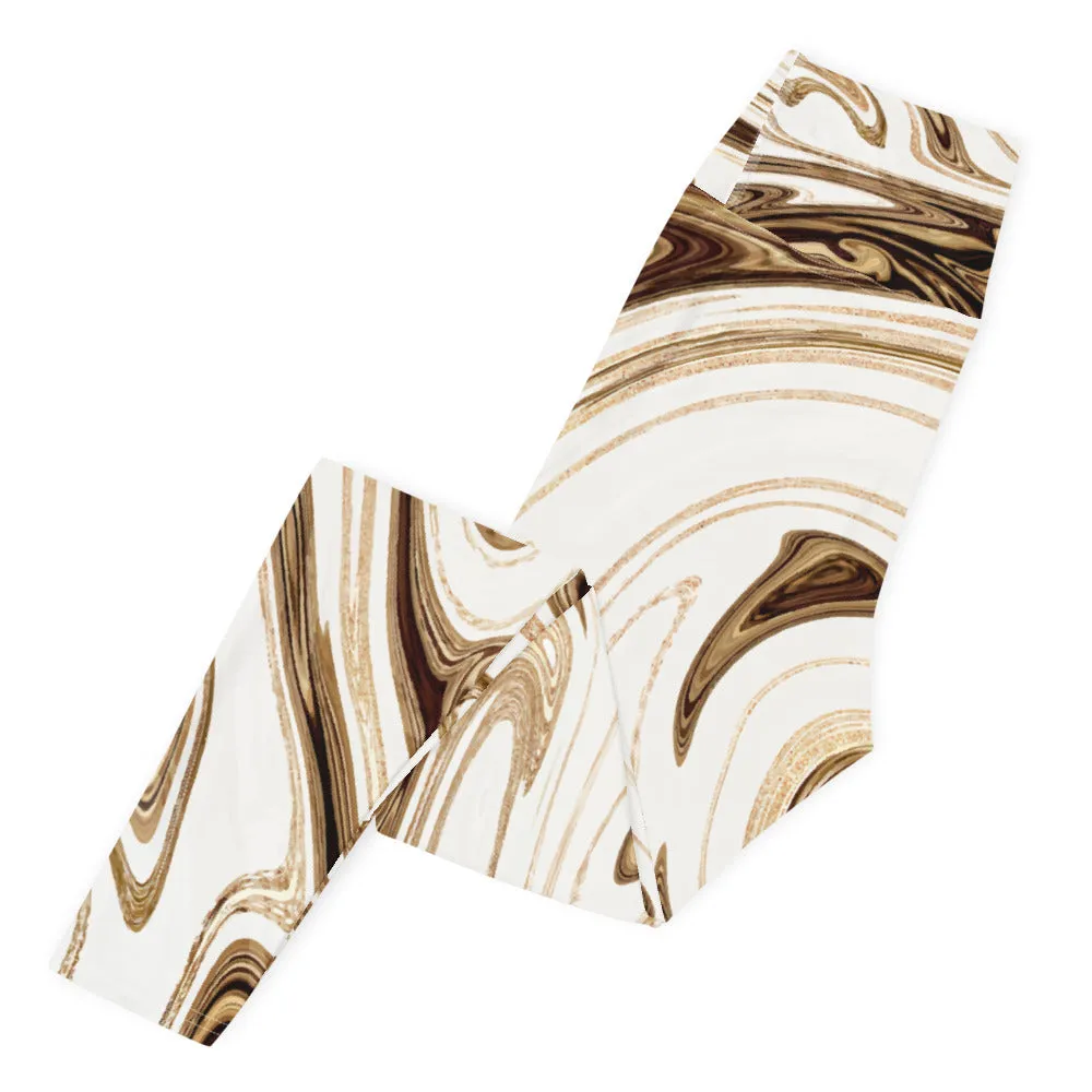 Nala MaruMaru Print Buttery Soft High Waisted Workout Leggings