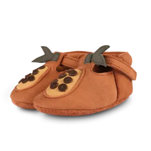 Nanoe Shoes | Papaya | Walnut Nubuck