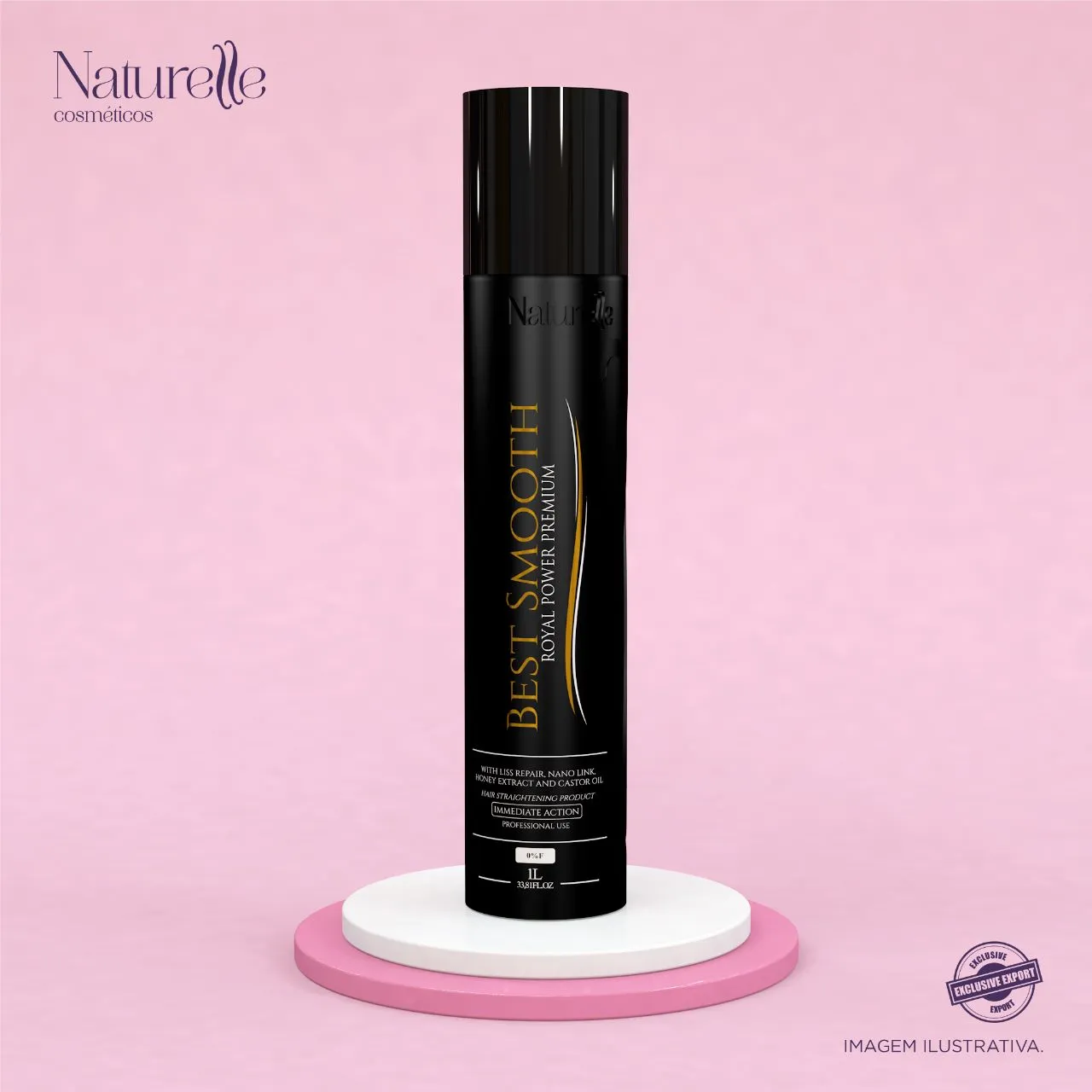 Naturelle Best Smooth Royal Power Organic Protein 1L / 33.8 fl oz