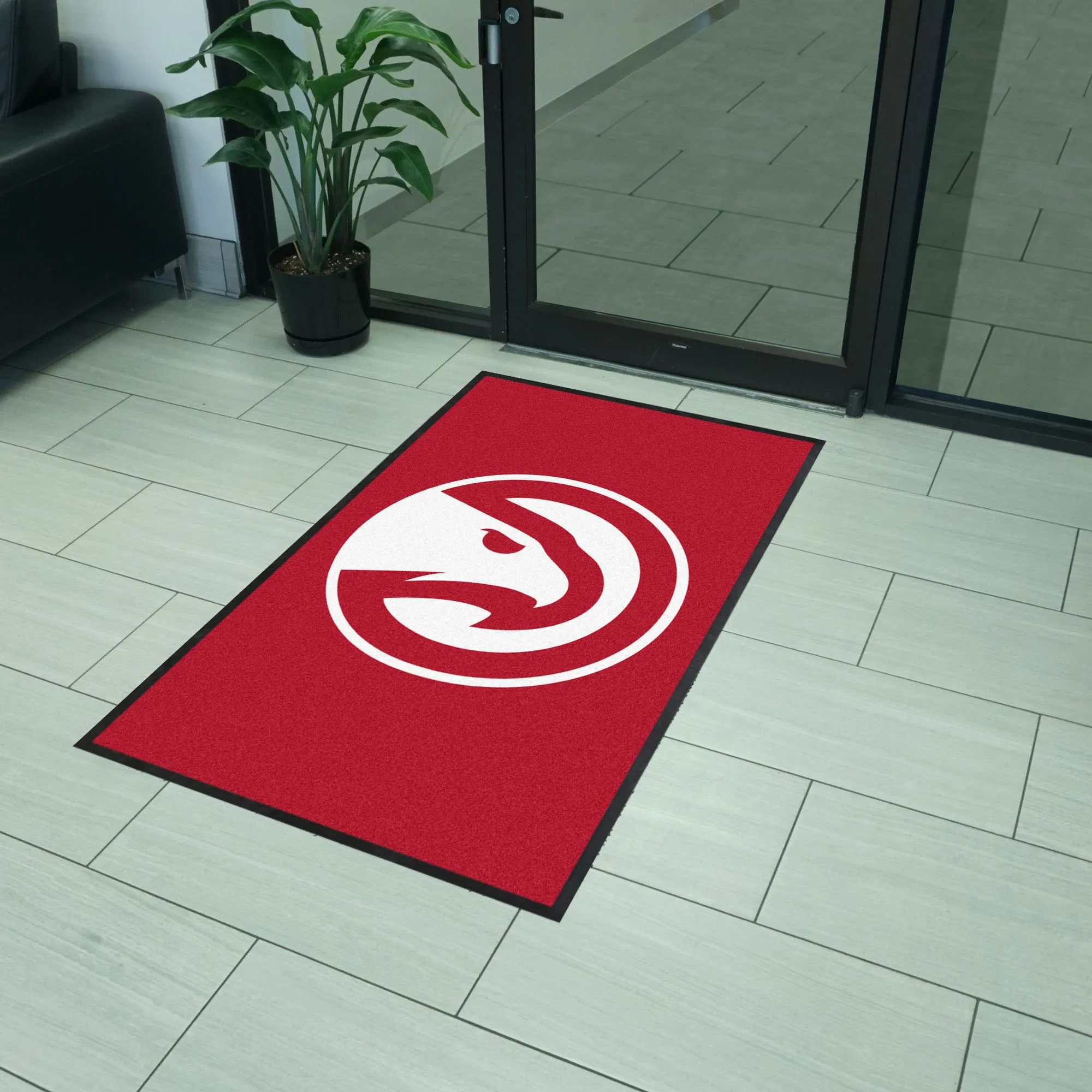 NBA - Atlanta Hawks 3X5 Logo Mat - Portrait