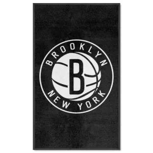 NBA - Brooklyn Nets 3X5 Logo Mat - Portrait