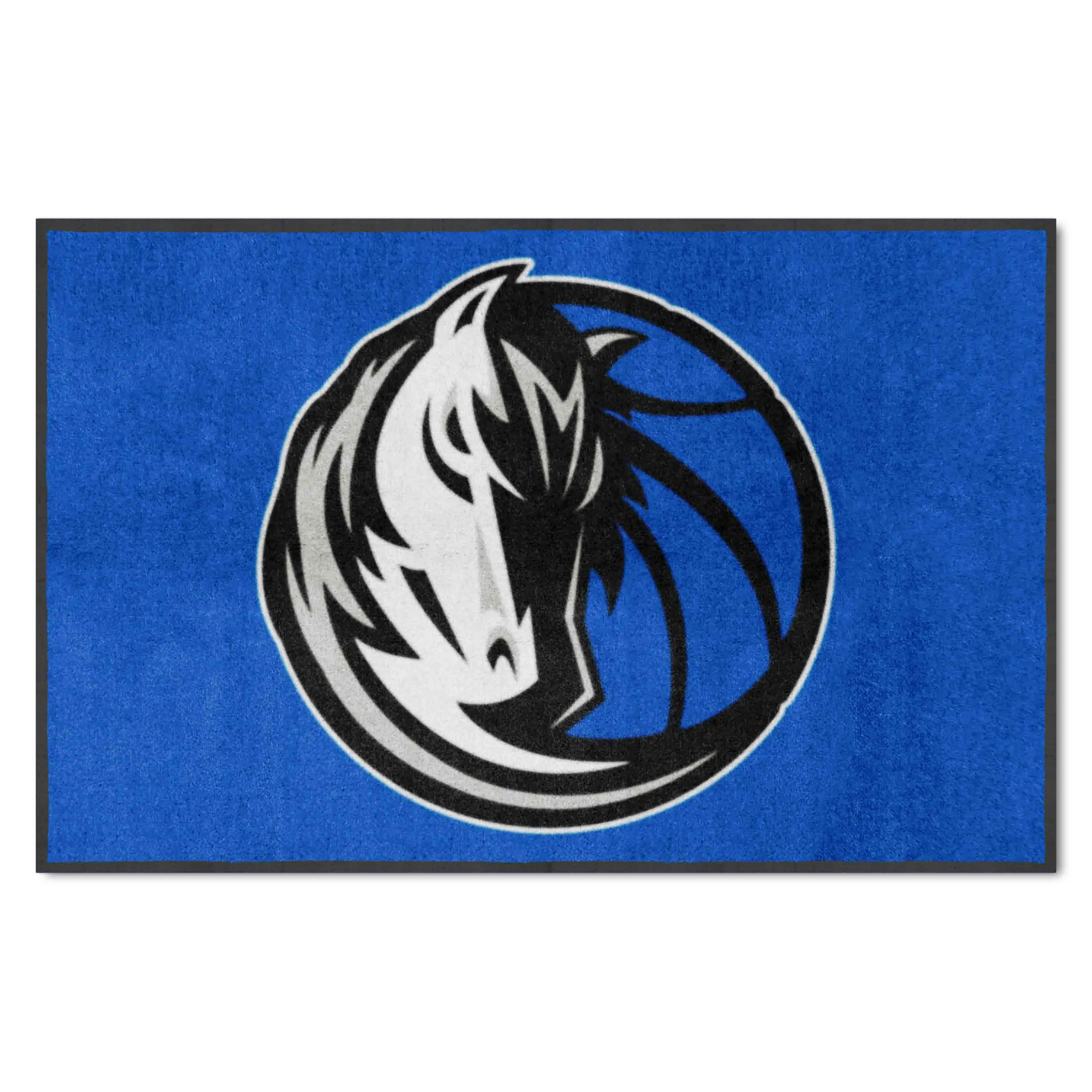 NBA - Dallas Mavericks 4X6 Logo Mat - Landscape