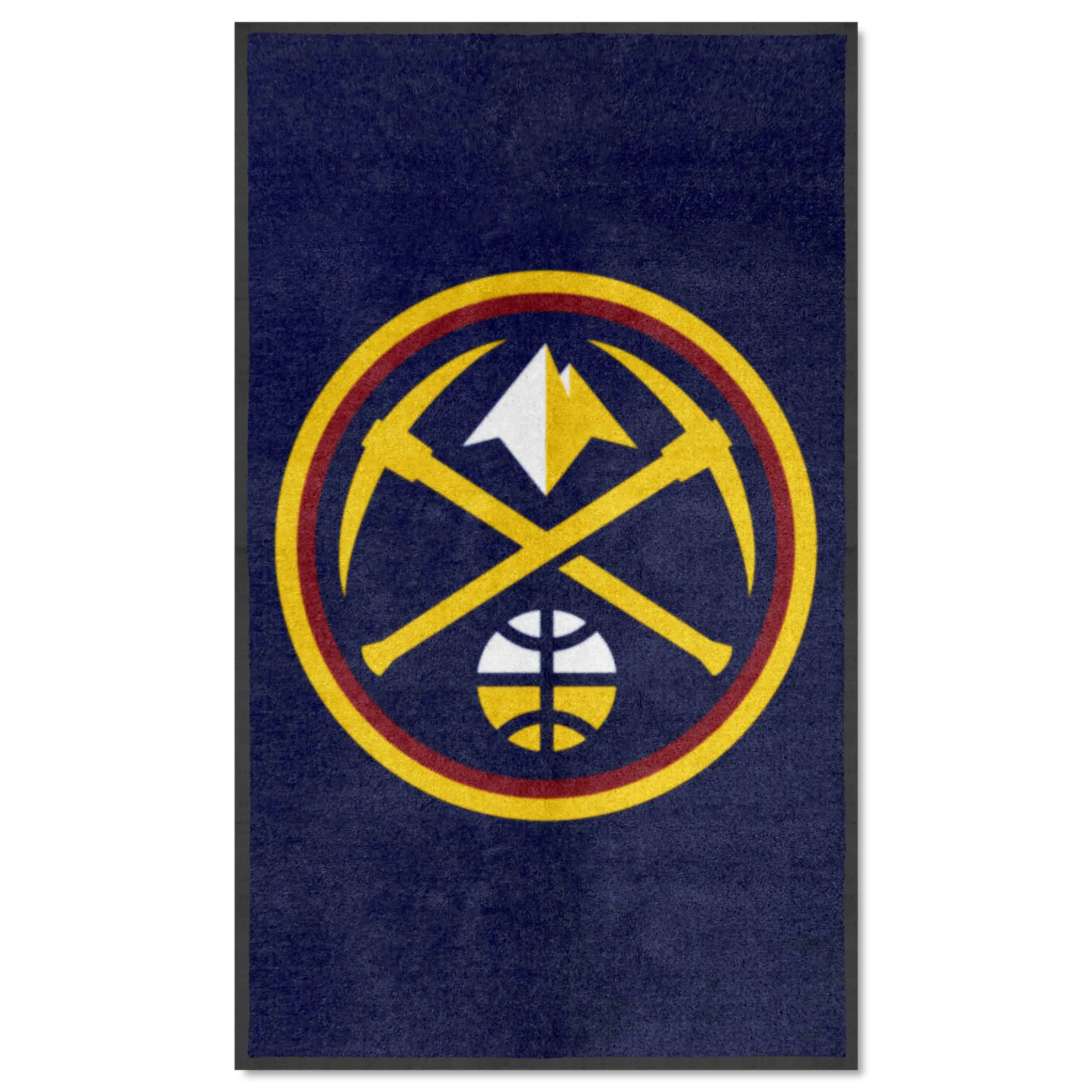 NBA - Denver Nuggets 3X5 Logo Mat - Portrait