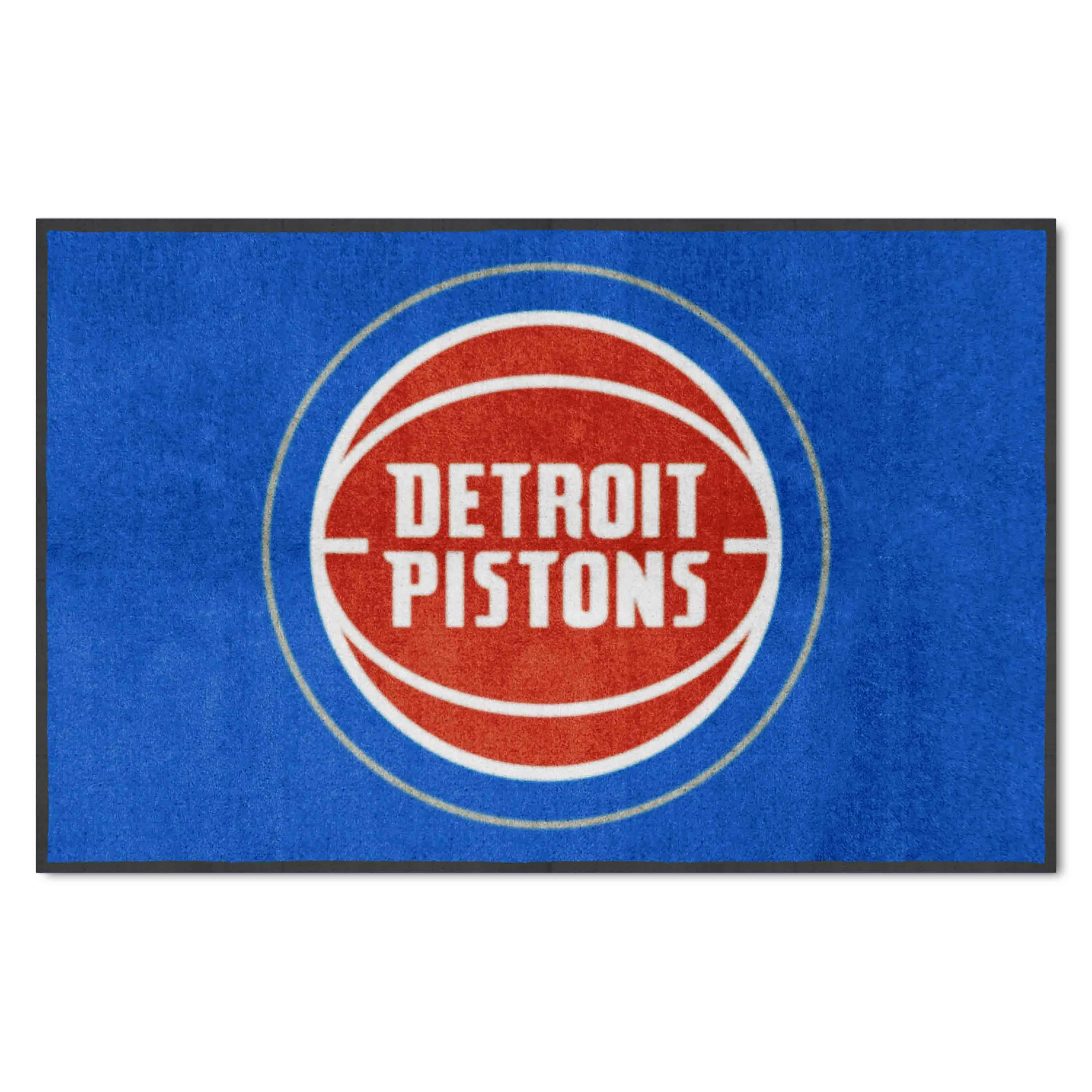 NBA - Detroit Pistons 4X6 Logo Mat - Landscape