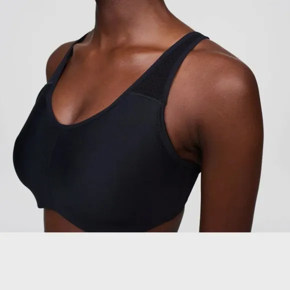 NEW $79 Chantelle [‎ 32DDDD ] Everyday High Support Underwire Sports Bra Black