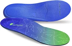 NEW Correct-Position Insoles - Advanced Multi-Function Orthotics for Plantar Fasciitis Relief - Full Length Arch Support Insoles with Moderate Pronation Control - Elegant Gift Box Edition, Men's Sz 3-3.5/Women's Sz 5-5.5