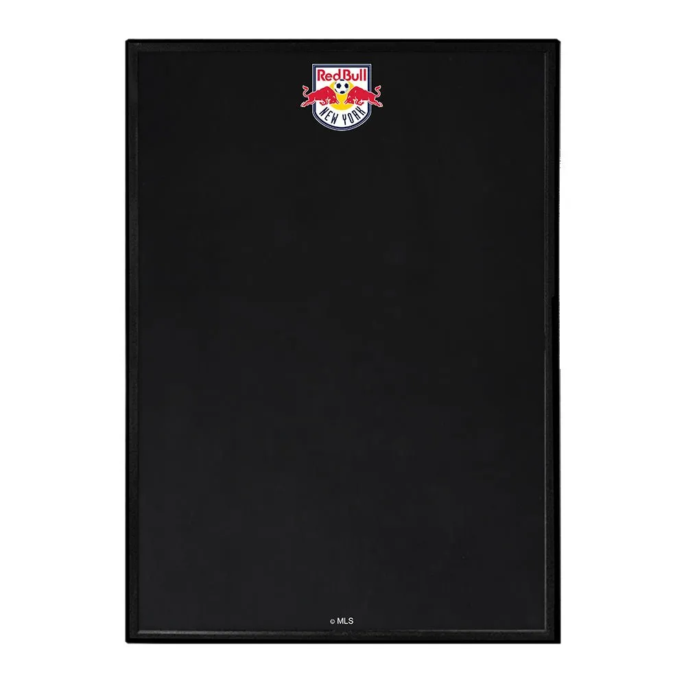 New York Red Bulls: Framed Chalkboard Wall Sign