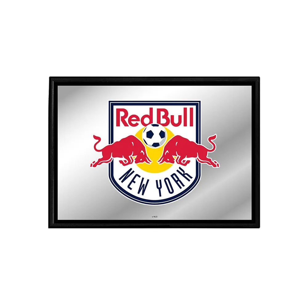 New York Red Bulls: Framed Mirrored Wall Sign