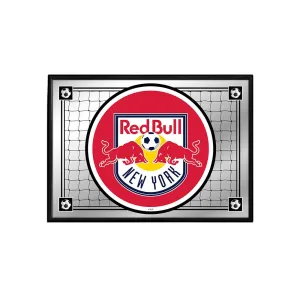 New York Red Bulls: Team Spirit - Framed Mirrored Wall Sign