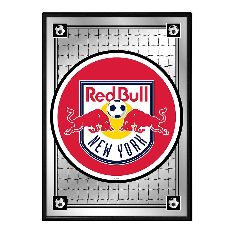 New York Red Bulls: Team Spirit - Framed Mirrored Wall Sign