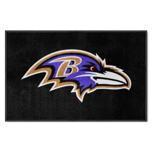 NFL - Baltimore Ravens 4X6 Logo Mat - Landscape