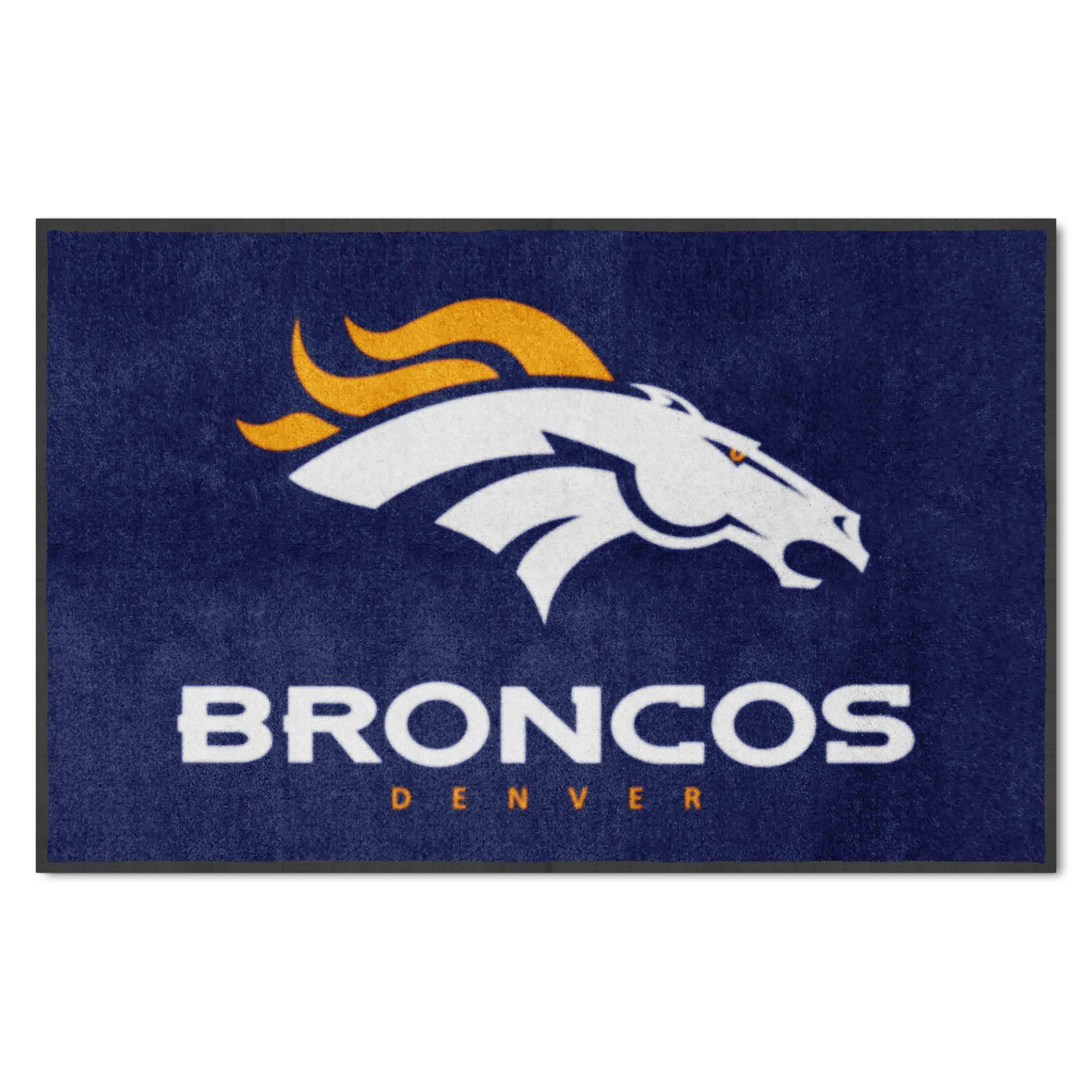 NFL - Denver Broncos 4X6 Logo Mat - Landscape
