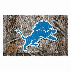 NFL - Detroit Lions Camo Scraper Mat
