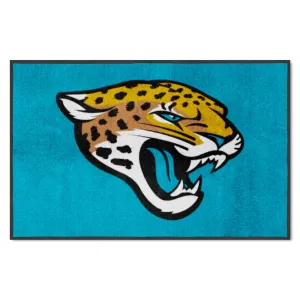 NFL - Jacksonville Jaguars 4X6 Logo Mat - Landscape