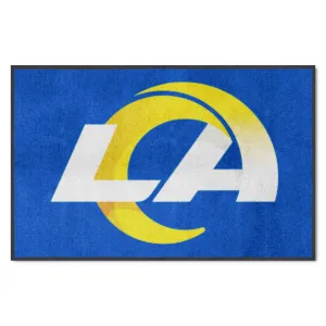 NFL - Los Angeles Rams 4X6 Logo Mat - Landscape